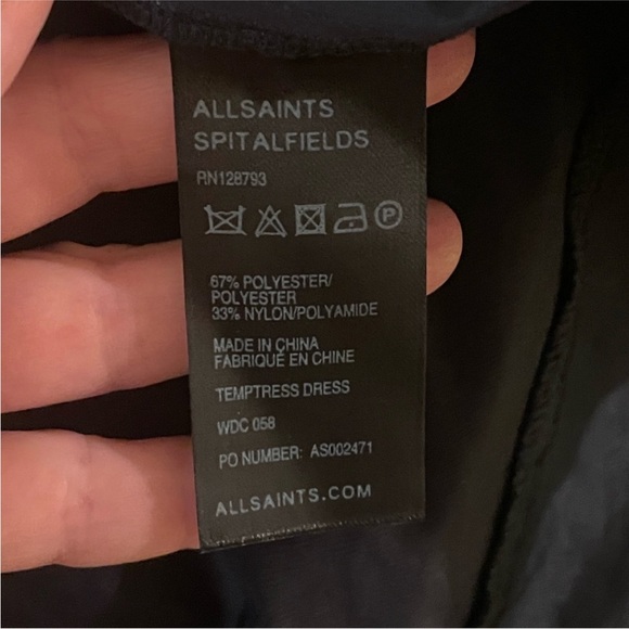 Little Black Dress All Saints .size S - Picture 5 of 8